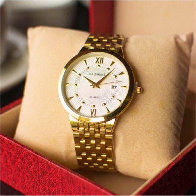 Đồng Hồ Nam Nữ Baishuns 544 Vàng Kim Cực Chất | BigBuy360 - bigbuy360.vn