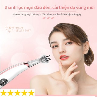 Máy hút mụn làm sạch tận gốc mụn đầu đen điều chỉnh lực hút cao cấp