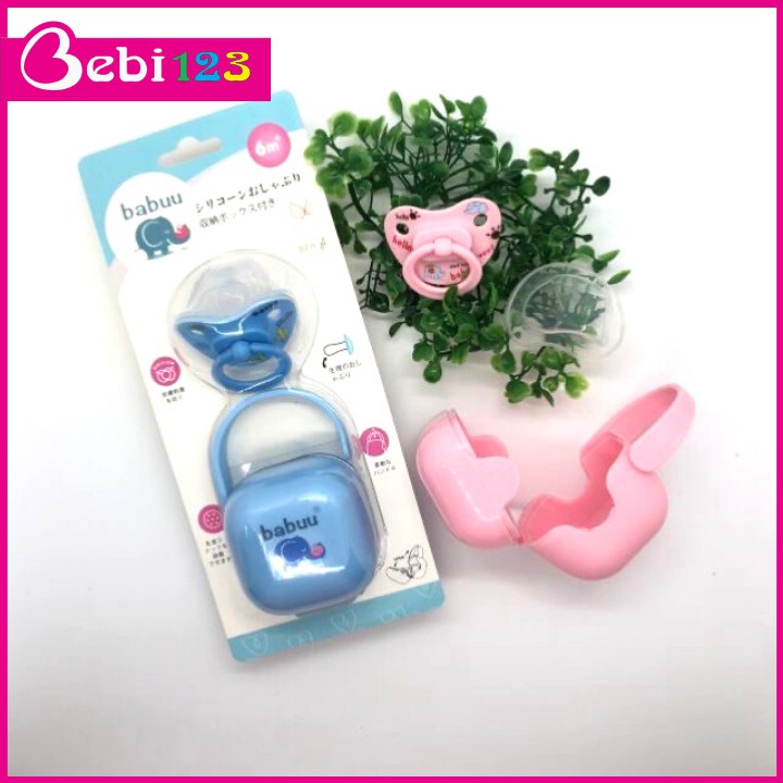 Ty giả kèm hộp Babuu Baby Nhật Bản cho bé 6m+