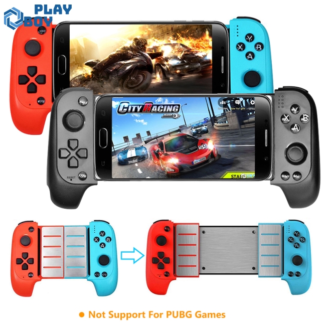 Wireless Bluetooth Game Controller Telescopic Gamepad Joystick for Samsung Xiaomi Huawei Android PC