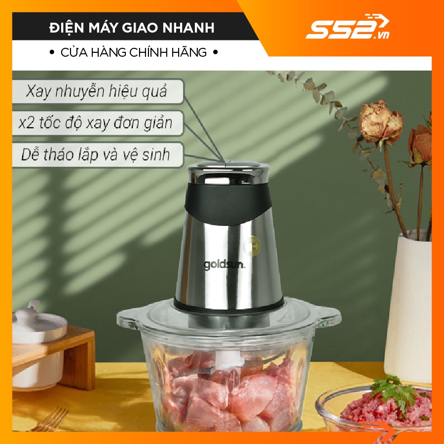 Máy xay thịt Goldsun GMC4740-Bảo Hành Chính Hãng