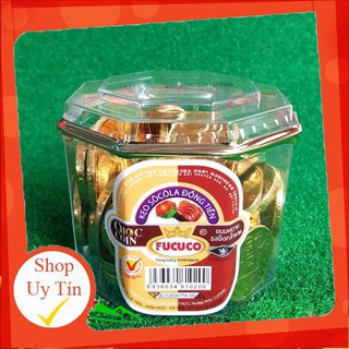 Kẹo Socola đồng tiền vàng Phú Cường - hộp 190g [ HÀNG CHÍNH HÃNG]
