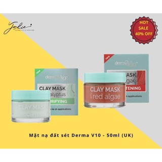 Mặt nạ đất sét Derma V10 (Bill UK)