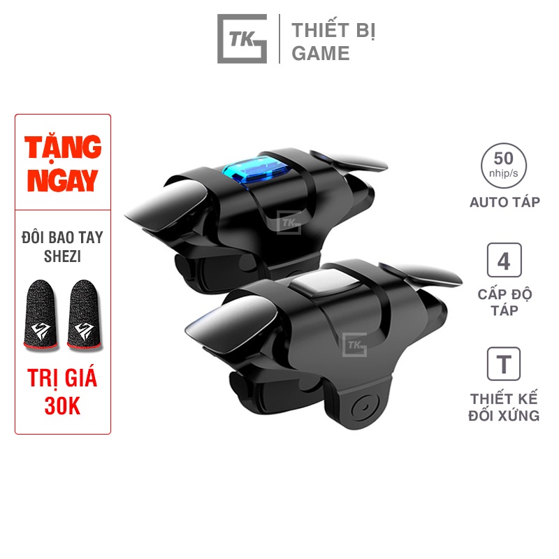 Nút bấm auto táp FX6 | Nút bắn chơi PUBG Mobile, Free Fire, auto táp 50 nhịp/s