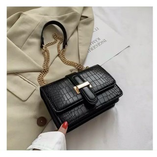 Túi nữ 1 dải da rắn