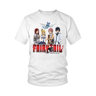 Áo thun in hình Fairy Tail Anime Mẫu 4 giá rẻ (Đủ Màu)