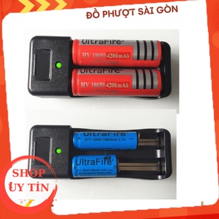 Bộ Sạc Đôi, Dock Sạc Đôi Dùng Cho Cell Pin 18650 Sạc 3v7 4v2