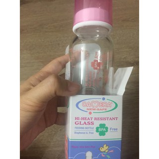 Bình sữa thủy tinh CAMERA 120ml