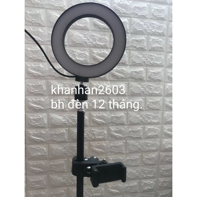 BỘ ĐÈN LIVETREAM 16CM CAO 2M KÈM KẸP ĐT[ ảnh thật]