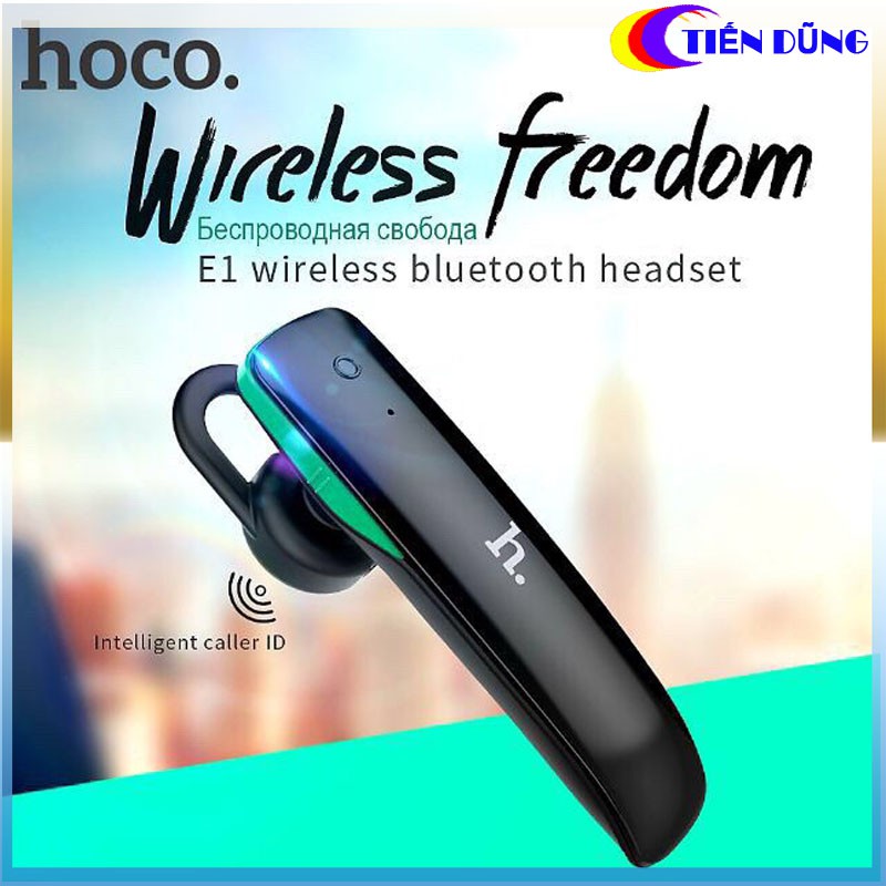 Tai nghe bluetooth Hoco E1 V4.1 âm thanh tốt có micro đàm thoại