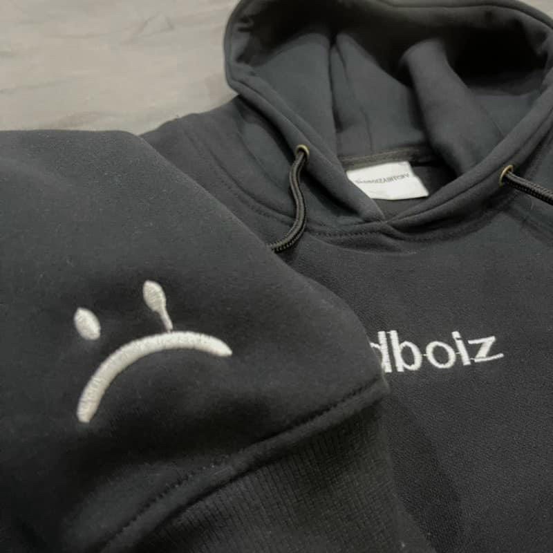 Áo Hoodie Sadboiz - Khoác Nỉ Ngoại Unisex Kiểu Hàn Quốc Đẹp - FREESHIP ĐẸP -Chống Nắng Nam Nữ Có Nón Mũ 2 Lớ