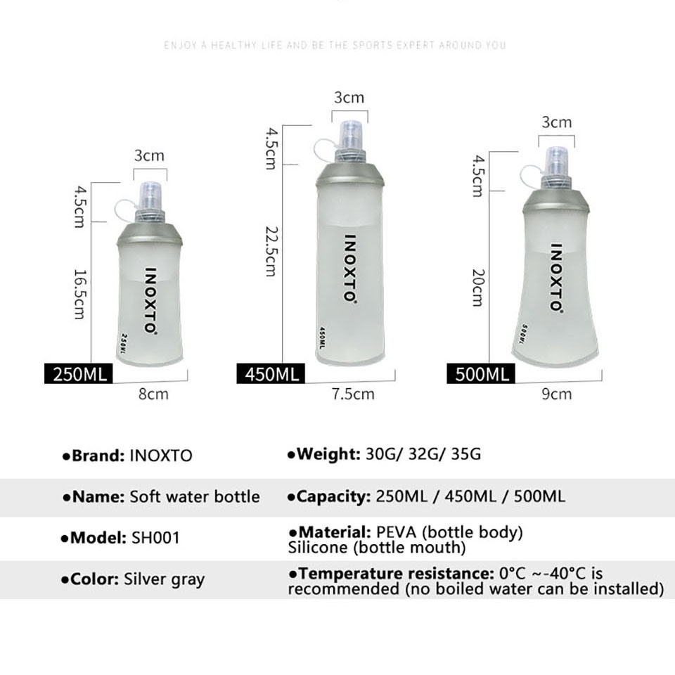 Túi Đựng Nước 250ML/450ML/500ML Bằng Nhựa EVA Mềm