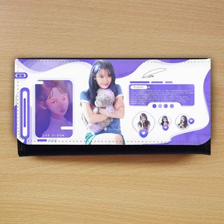 Ví da nữ cầm tay IU ( LEE JI EUN ) thời trang