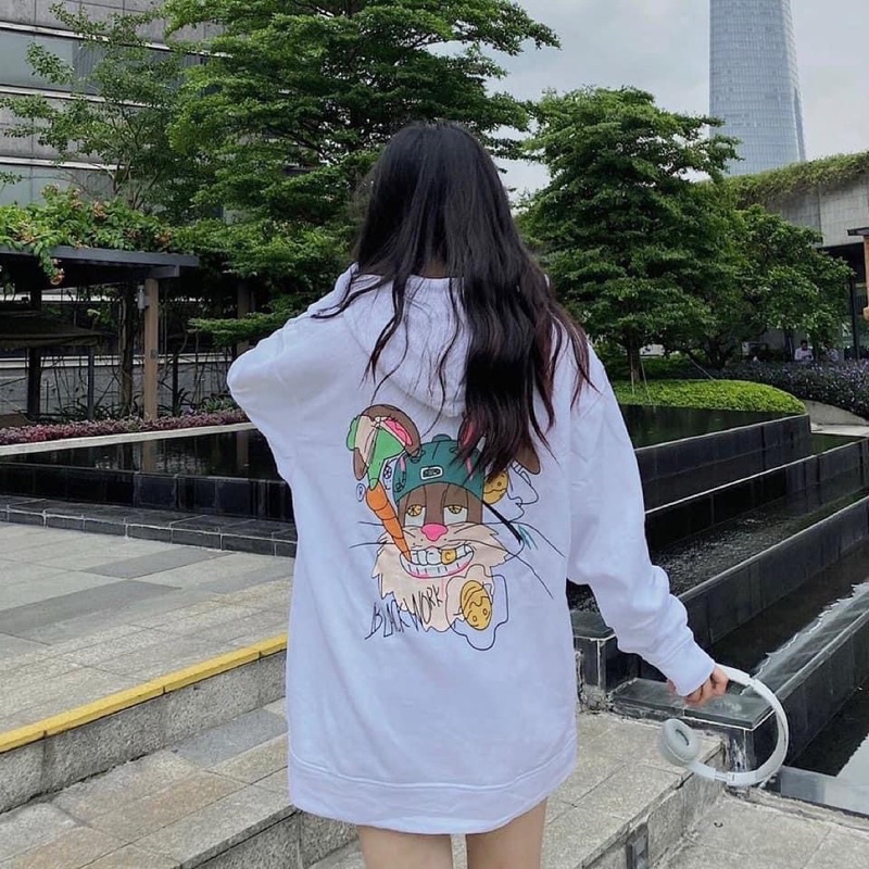 [sẵn] Áo Hoodie Form Rộng BINKWORK - pqk boutique