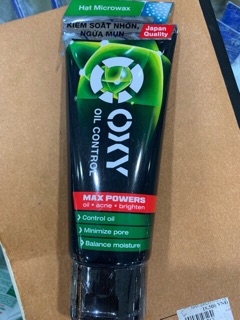 Sữa rửa mặt Oxy nam 100g