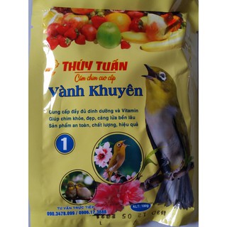 Cám chim vành khuyên thúy tuấn số 1