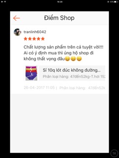 10c quần su Đúc thông hơi có 3 size