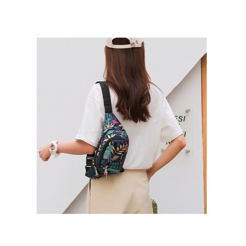 Túi bao tử họa tiết Camo.