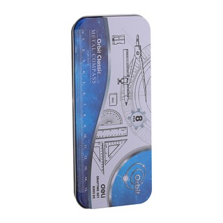 Bộ compa, thước kẻ Deli G30505