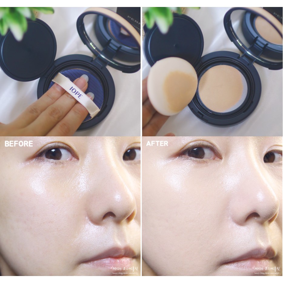 Phấn Nước IOPE Perfect Cover Cushion SPF 50+ PA+++ (15gx2 date 2/7/2022) | BigBuy360 - bigbuy360.vn