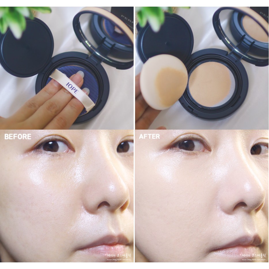 Phấn Nước IOPE Perfect Cover Cushion SPF 50+ PA+++ (15gx2 date 2/7/2022)