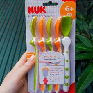 Thìa Nuk 6m+ cho bé ăn dặm