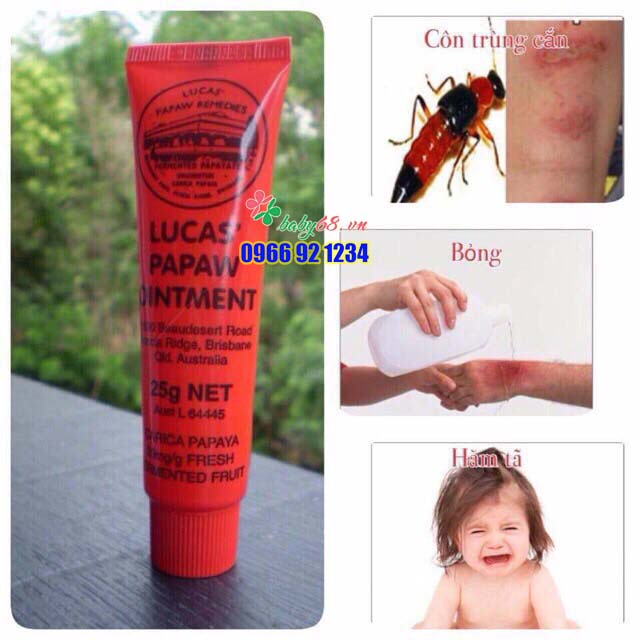 Kem đa năng Lucas Papaw Ointment 25g - Chính hãng Úc