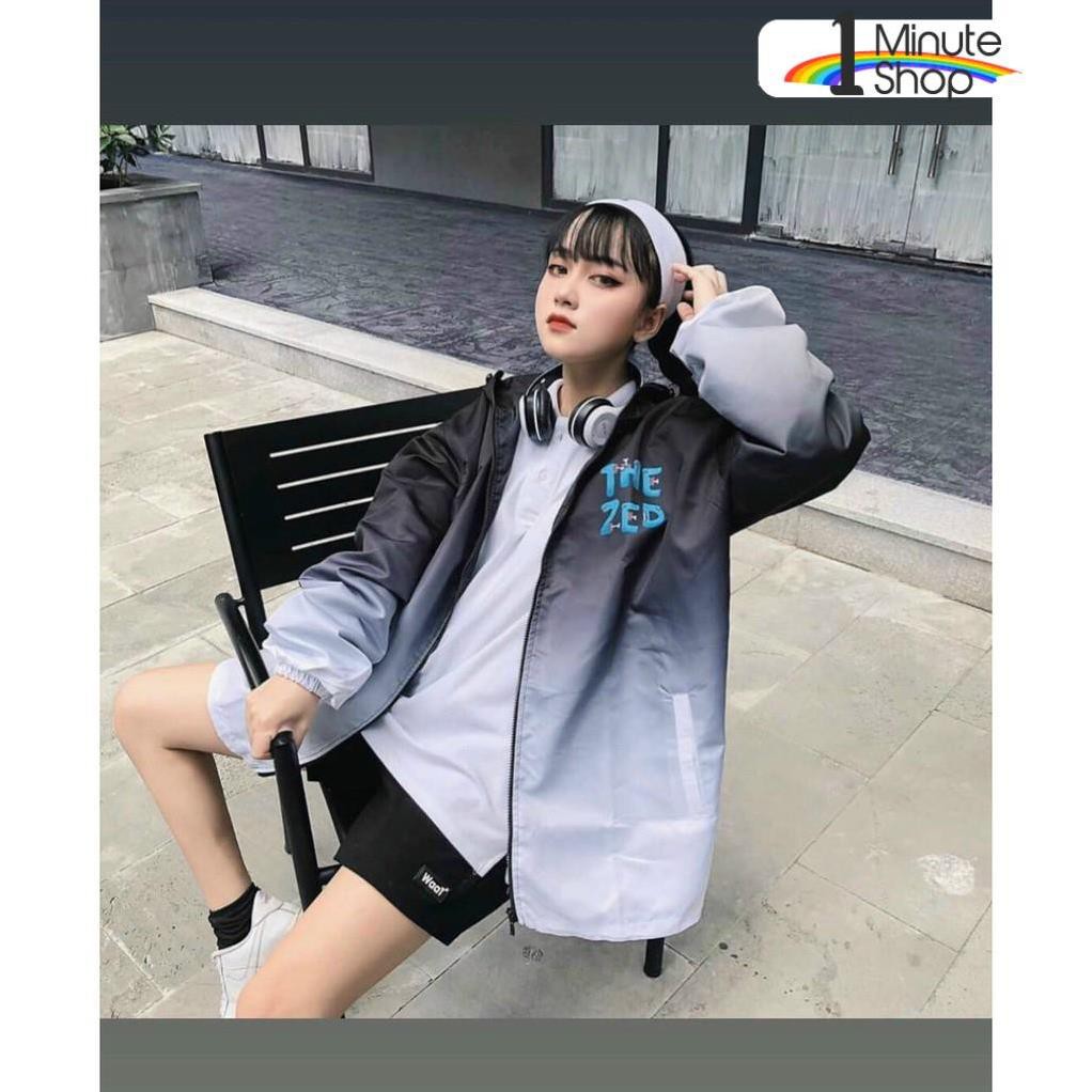 Áo Khoác Dù in hình Zombie jacket dành cho Nam Nữ có 2 màu Form Rộng Ulzzang THE ZED 1MINUTE | BigBuy360 - bigbuy360.vn