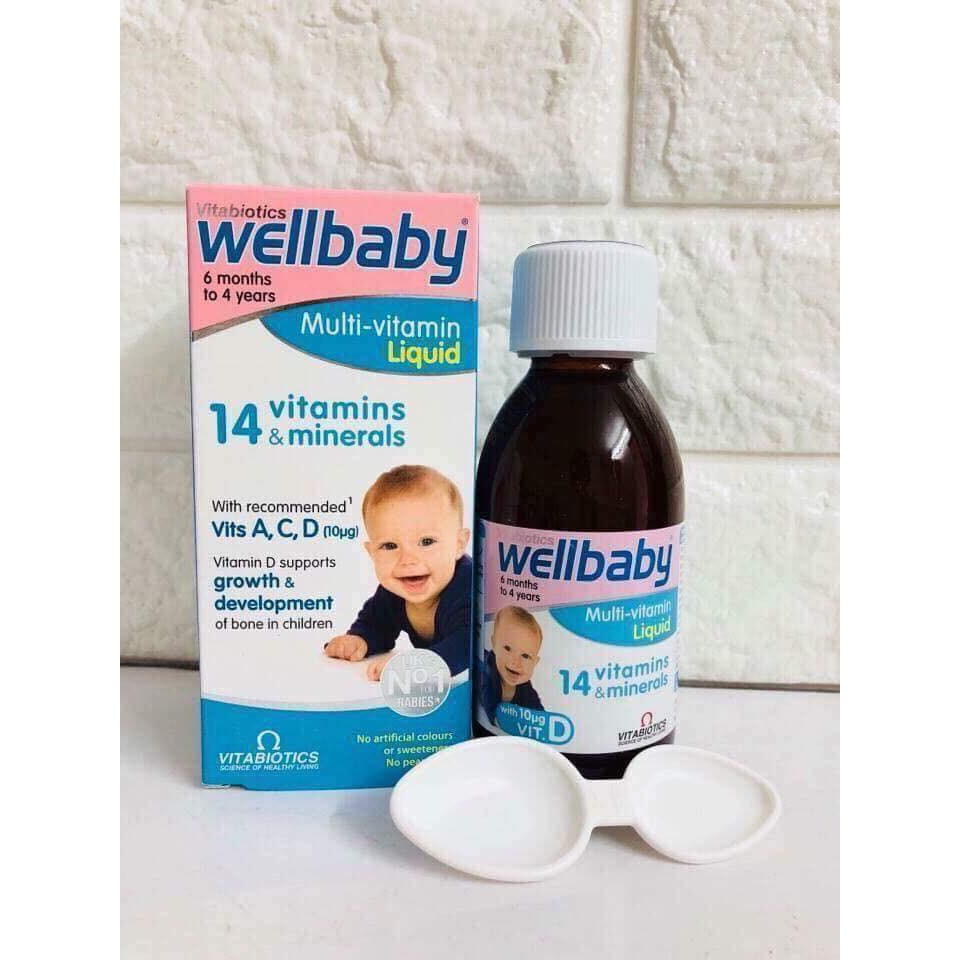 Vitamin Wellbaby 4m+ 150 ml