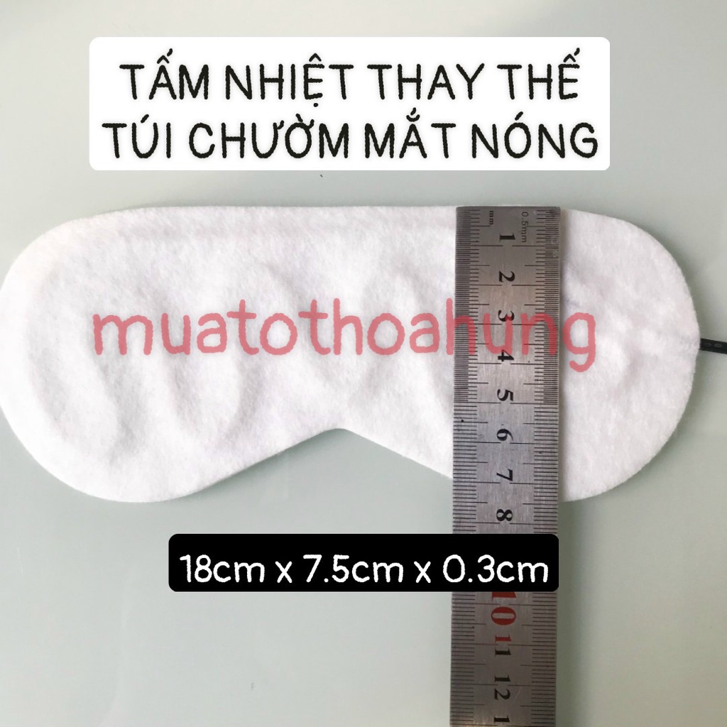 Tấm Nhiệt Thay thế - Túi Chườm Ấm Mắt Sử Dụng Bằng Điện