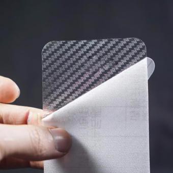 Miếng dán full mặt lưng vân Carbon cho iphone