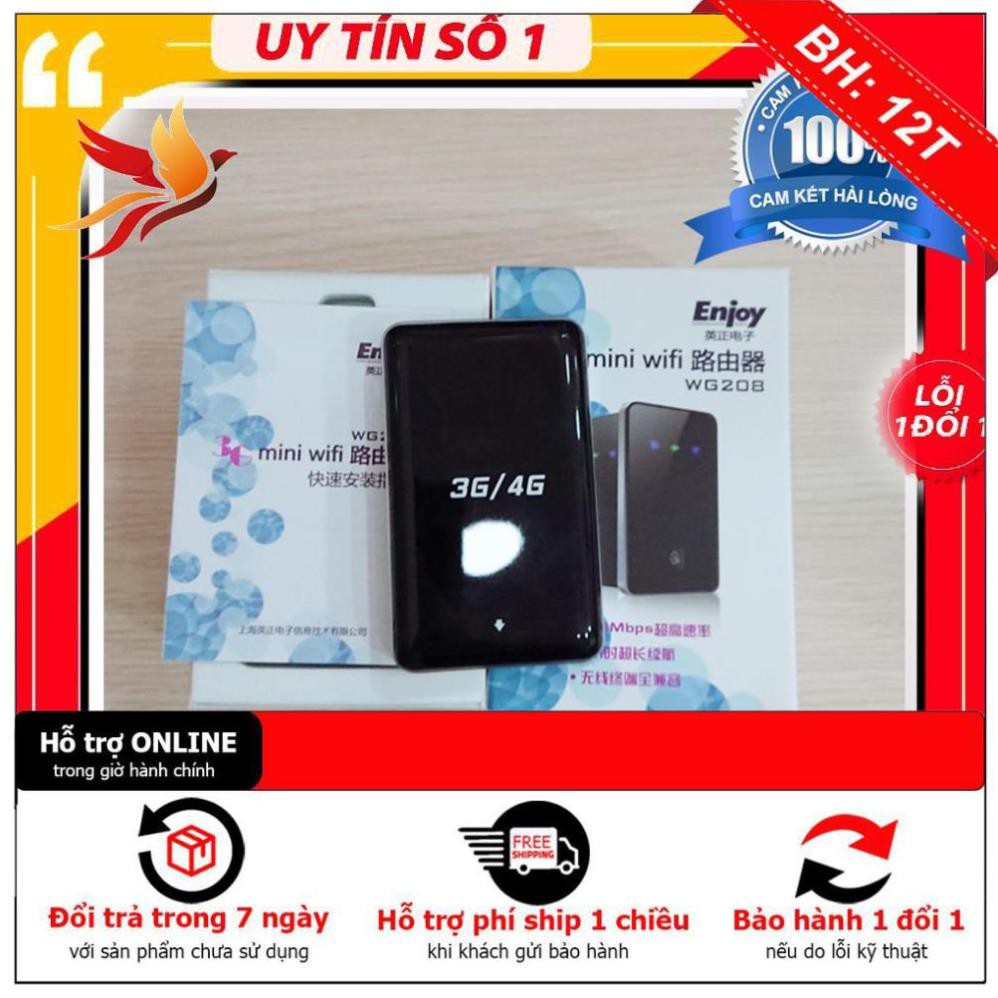 [BH12TH] [CHÍNH HÃNG] BỘ PHÁT WIFI SIM 3G, 4G Enjoy