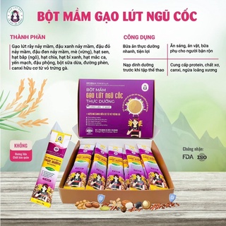 Bột mầm gạo lứt ngũ cốc thực dưỡng