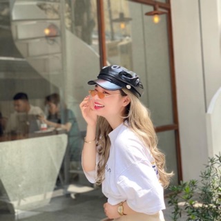 Mũ nồi baker boy mũ nồi newboys da retro ulzzang phong cách hàn quốc cao cấp mũ nồi baker boy kiểu dáng thời trang