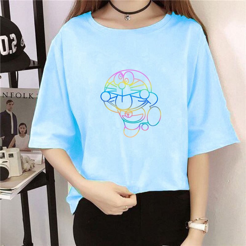 [FREESHIP] Áo Thun Phản Quang Doremon Le Lưỡi PQ16 Chất liệu cotton co giãn 4 chiều efin studio