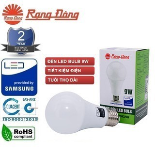 Bóng đèn LED Bulb 9W Rạng Đông