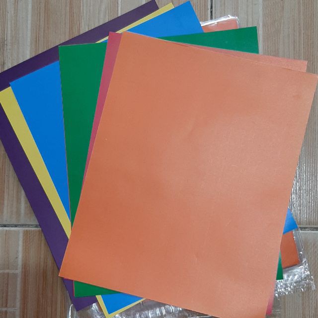 5 giấy thủ công  17x24 cm