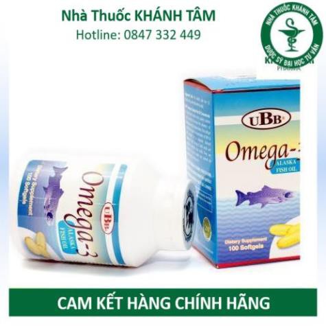 UBB Omega 3 - Viên dầu cá Mỹ _Khánh Tâm ! !