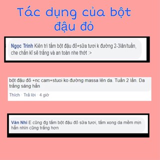 [Bột thêm] BỘT ĐẬU ĐỎ