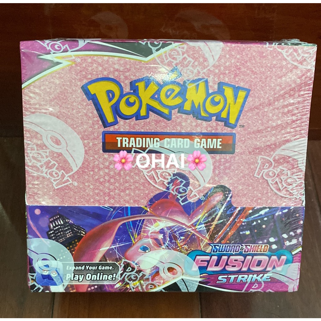 Hộp 36 Gói Thẻ Pokemon TCG Sword & Shield Fusion Strike Chính Hãng Nguyên Seal Mới 100%
