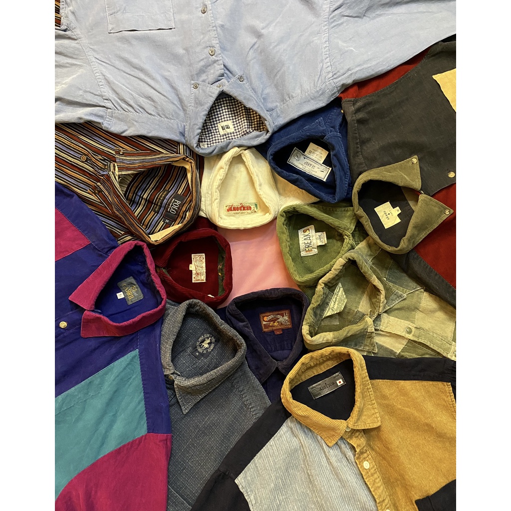 CORDUROY SHIRT 2HAND