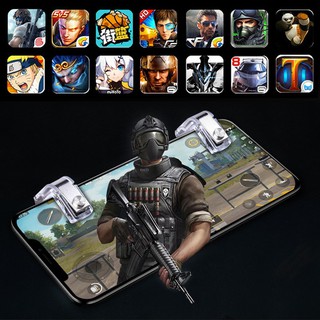 R11 Phone Gamepad Trigger Fire Button Aim Key L1R1 Shooter Controller PUBG[M]