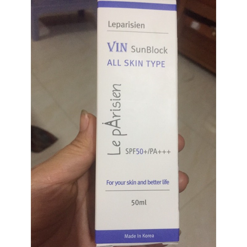 kem chống nắng IHàn quốc Leparisien spf 50++/PA +++