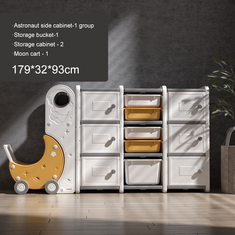 Kệ Nhựa Để Đồ Hình Mặt Trăng-Moon KT D179 x S32 X C93cm