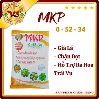 MKP (0-52-34) PHÂN HÓA MẦM HOA, CHỐNG RỤNG TRÁI Gói 1kg