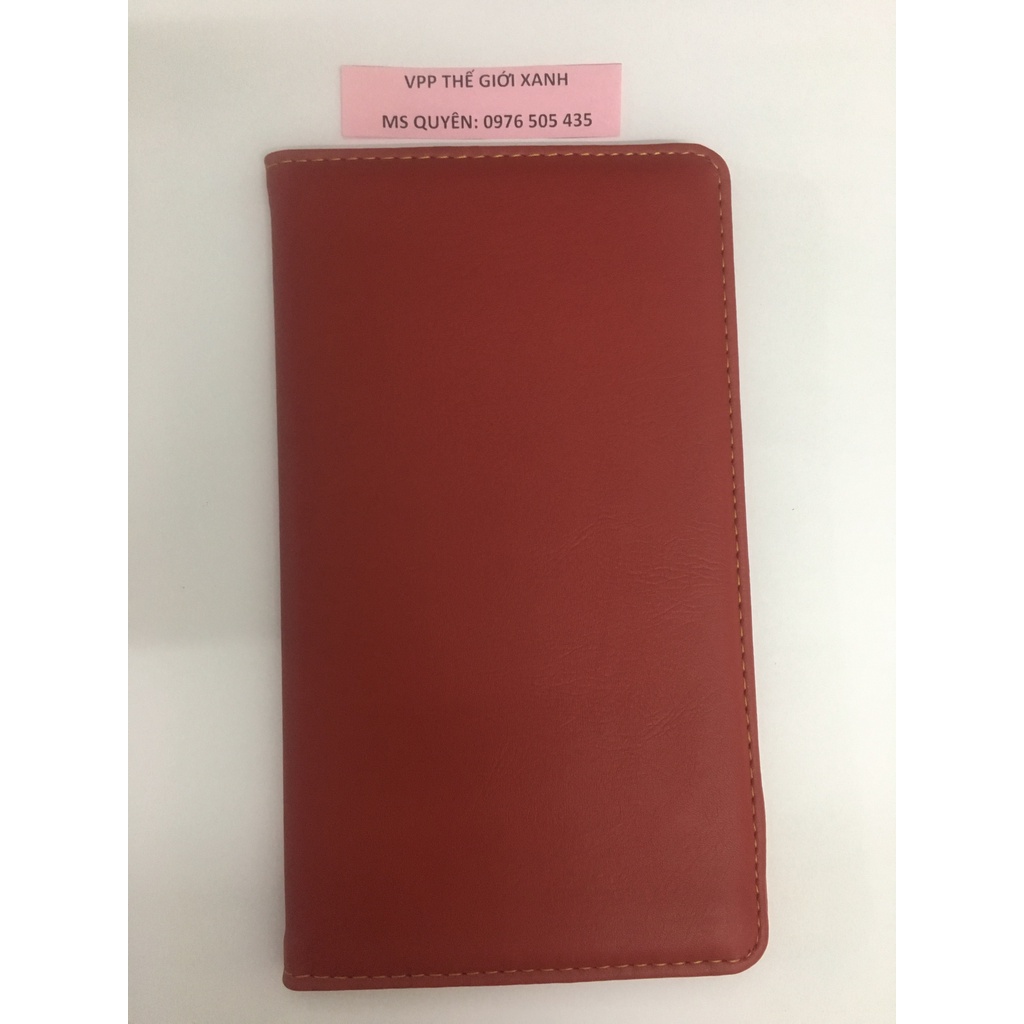 BÌA TÍNH TIỀN A6 DA MAY