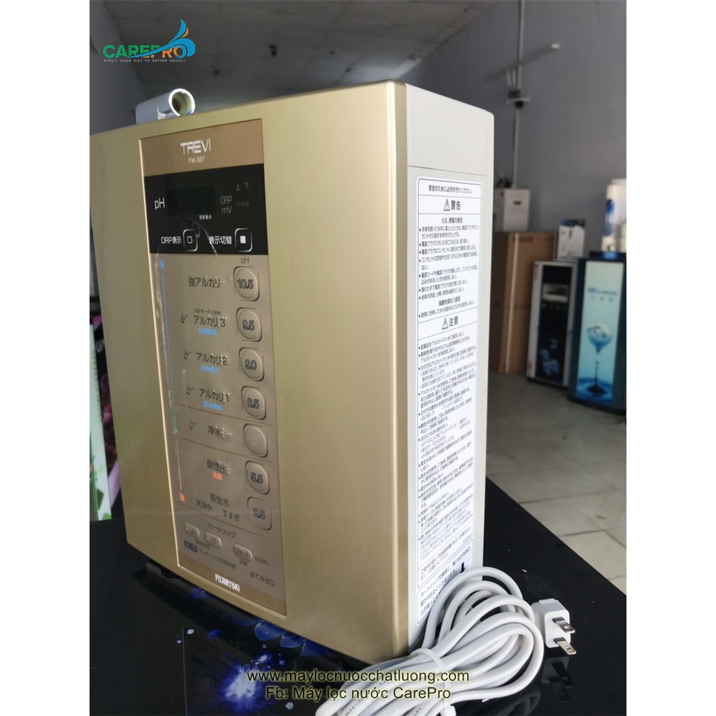 Máy lọc nước Ion Kiềm Trevi FW 507