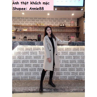 [Có Sẵn / Ảnh thật] ÁO KHOÁC DẠ ÉP 2 LƠP HÀNG CHUẨN Quảng Châu loại 1 | BigBuy360 - bigbuy360.vn