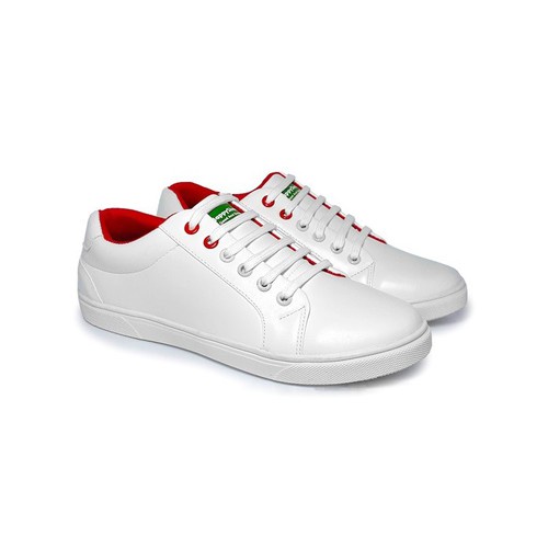 Giày sneaker bata nam màu trắng STShop368