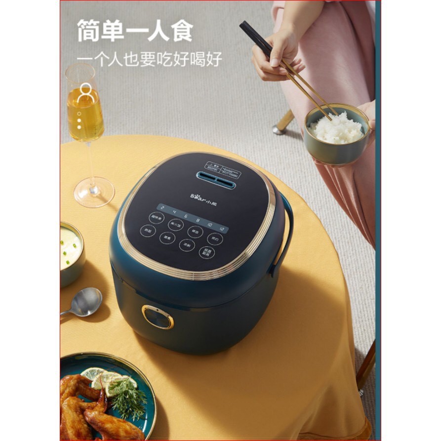 NỒI CƠM ĐA NĂNG 3L BEAR NẤU CƠM,NẤU CHÁO HẦM CANH HẸN GIỜ | BigBuy360 - bigbuy360.vn